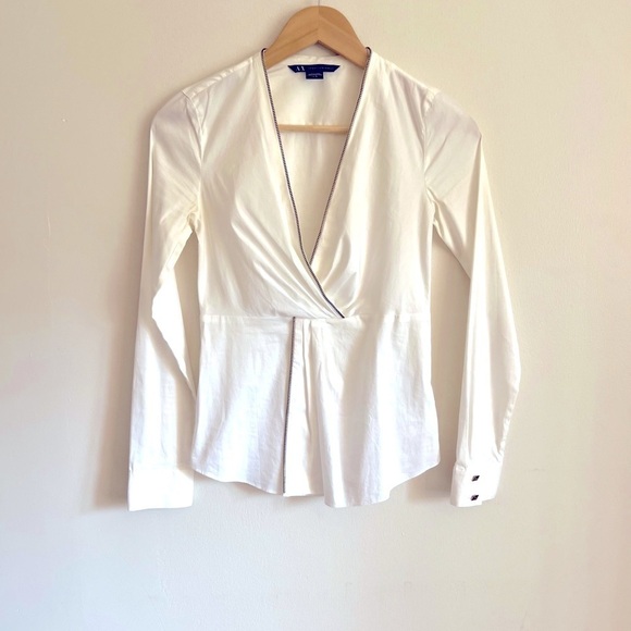 Armani Exchange peplum  top XS - Picture 7 of 11